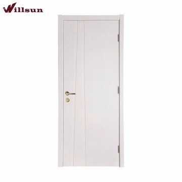 Exterior Wood Door Custom Flush Panel Simple Teak Wood Door Design