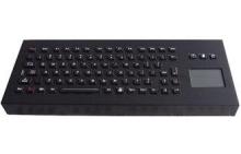 Desktop Vandal Proof Black Metal Keyboards With Touchpad an