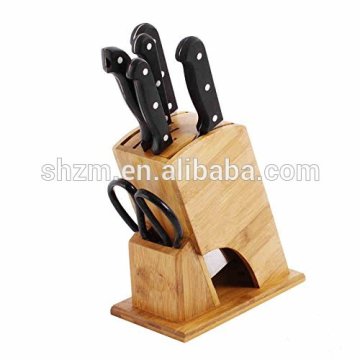 Custom bamboo knife rack Multifunction bamboo knife rack Bamboo knife block