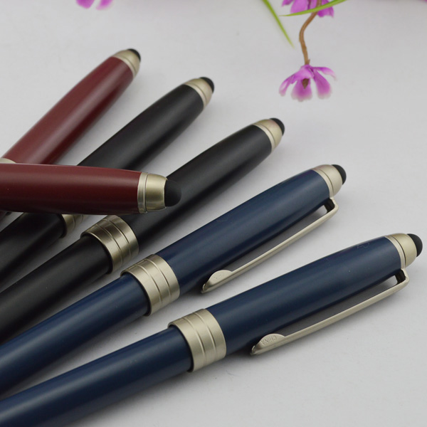 Item Y059-1 High Quality Business Logo Pens with Stylus