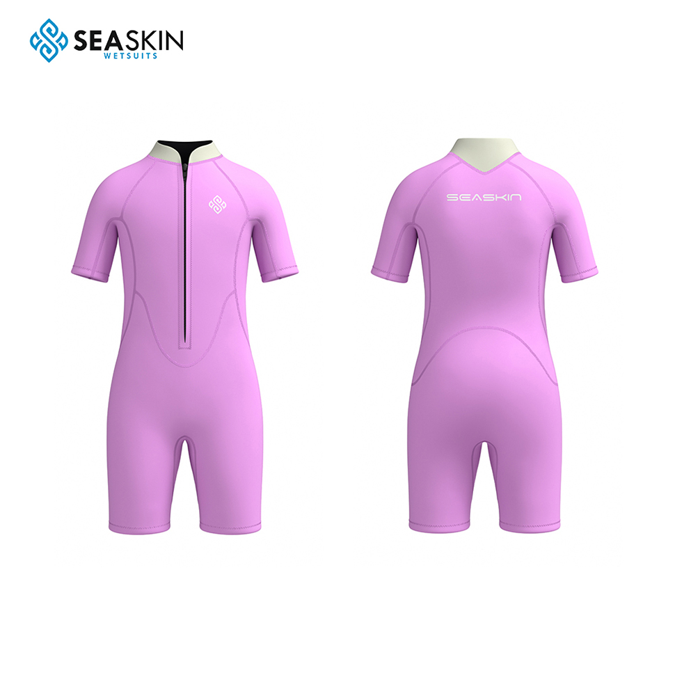 Seaskin 2.5mm Neoprene Full Back 지퍼 서핑 잠수복