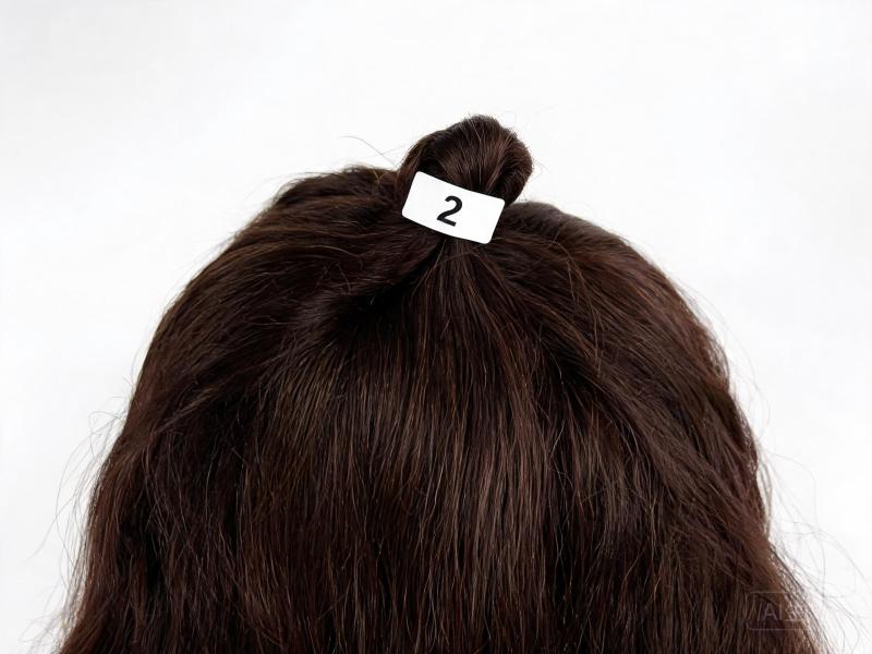 Dark Brown Bulk Hair for Braiding
