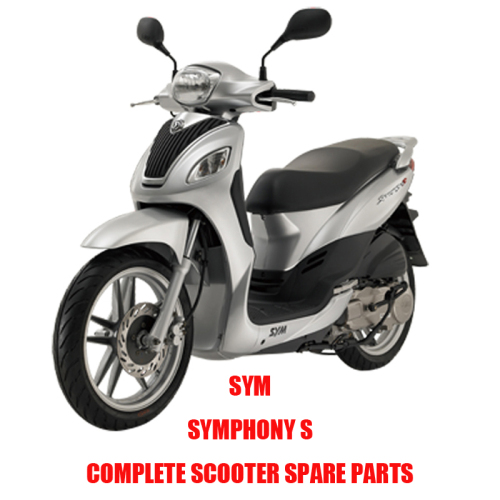 SYMPHONY S for SYM SYMPHONY S Complete Scooter Spare Parts Original Spare Parts