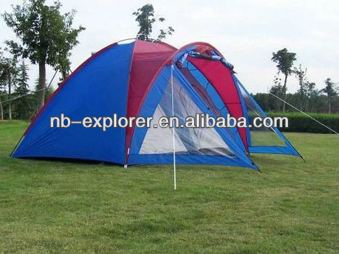 Large outdoor family tent for camping