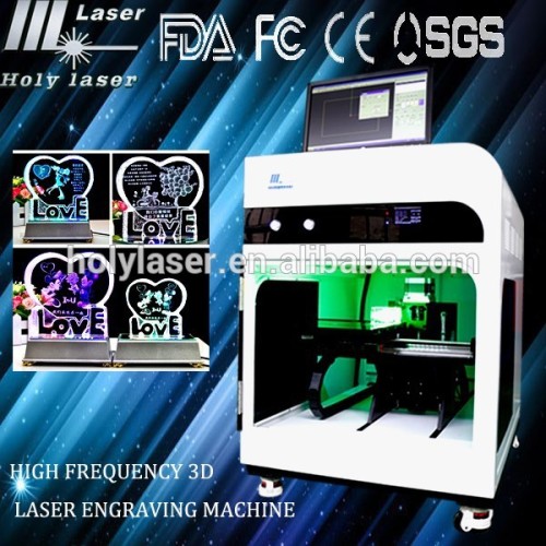 glass gift making machine 3d laser crystal with photo inside engraving machine price( Professional factory) HSGP-2KD