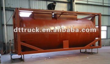 20feet ISO standard tank container for HCL