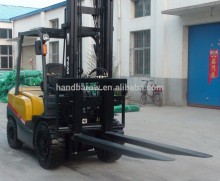 forklift attachment integral type fork positioner