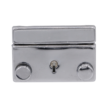 Oversize Rectangle Press Lock Clasp Watch Box Closure Squeeze Turn Lock
