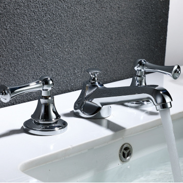 Double Handle Cupc Waterfall Mixers Bathroom Basin Faucet