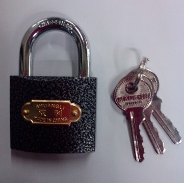 Shuangli Padlock/ Sprayed Iron Padlock (863, 864, 865, 866)