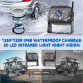 Wireless vehicle monitoring system with starlight night vision camera