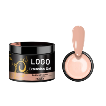 OEM Nail Salon Hard Gel Builder Extension Gel - Natural Pink 30g