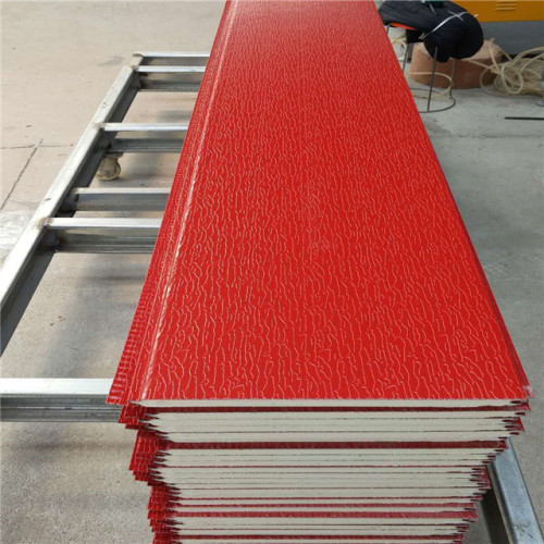 Decorative foam insulated metal wall panels