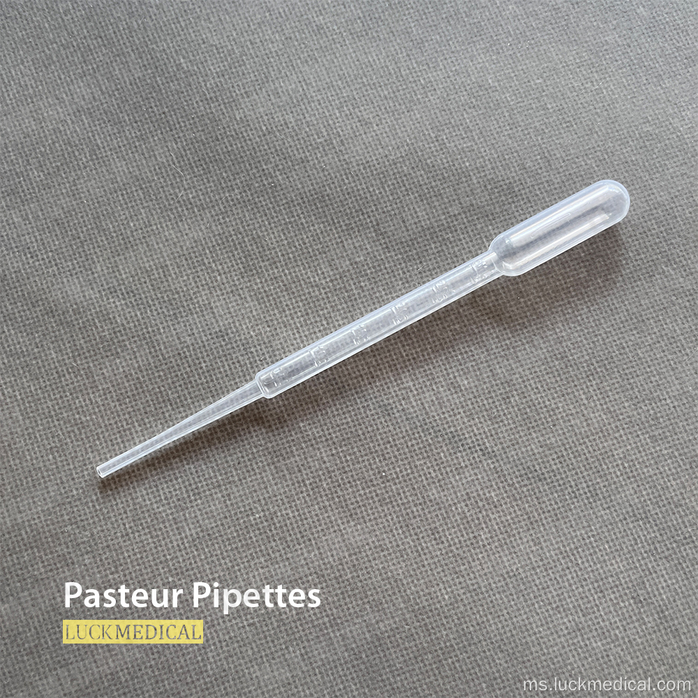 Pipet Mikro Pasteur Plastik lulus