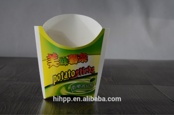 Disposable Custom Paper French Fries Boxes Potato Chip Scoops