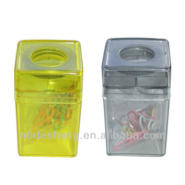 plastic novelty paper clip pen holder