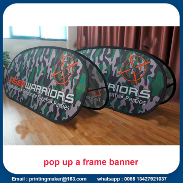 Custom Pop Up A-Frame Banners Advertise Board Sign