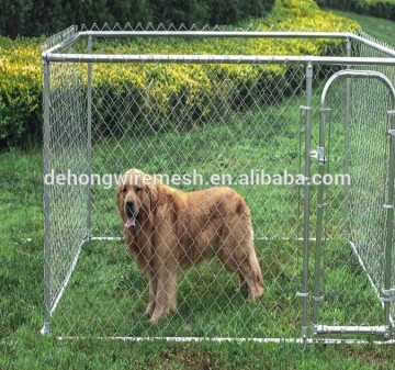 galvanized Dog Wire Fence , Chain Link Dog Kennels , chain link Dog fence for sale