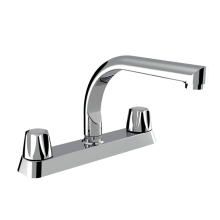 Top Picks: High-Quality Double Handle Chrome Kitchen Sink Faucets