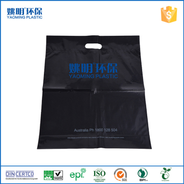 High quality reusable plastic carry bag handle easy take bag