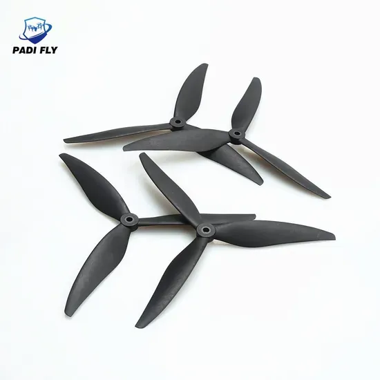 Drone Propeller: 9 Inch Three Leaf Fiberglass RC Aircraft Accessory