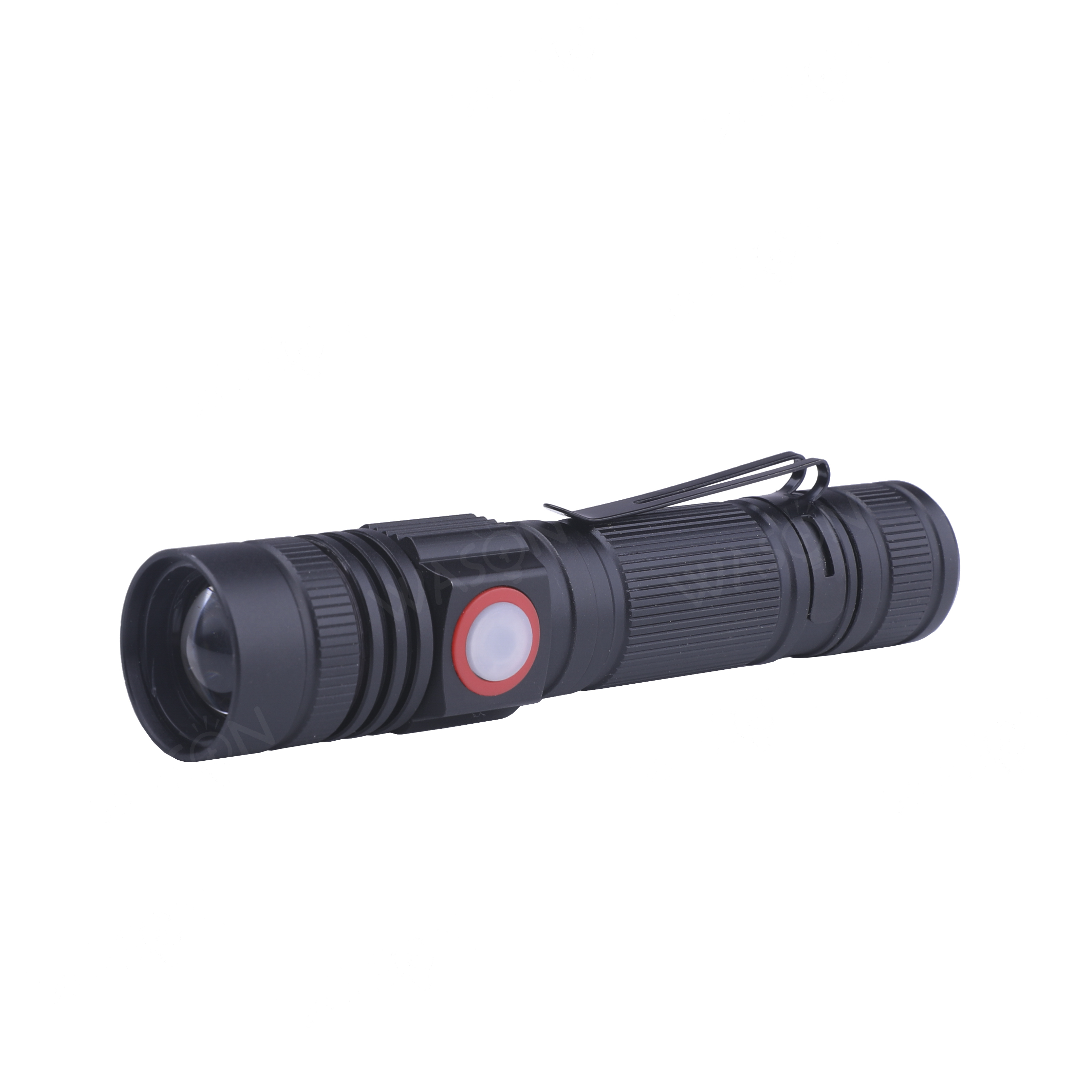 Zoomable High Quality Competitive Price Rotate Mr Light Glare Flashlight