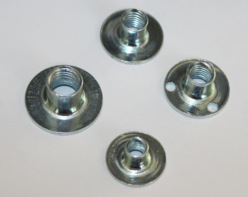 Round base weld nuts