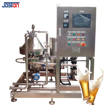 PLC Control Automatic Continuous Operation Disc Separator Skid Module System for Juice Clarification