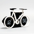 Bike table clock with silent movement