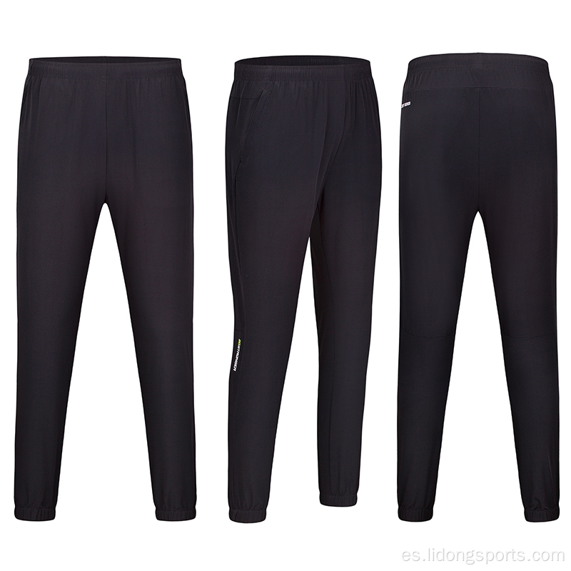 Pantalones casuales de entrenamiento de nuevo estilo transpirable pantalones transpirables