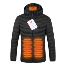 M09 Outdoor Windproof Washable Rechargeable Infrared Heated Down Jacket