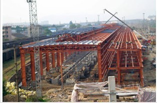 Industrial steel building