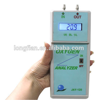 portable oxygen analyzer JAY-120/portable oxygen purity analyzer/portable gas analyzer