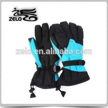 2015 long fingers ski gloves windproof