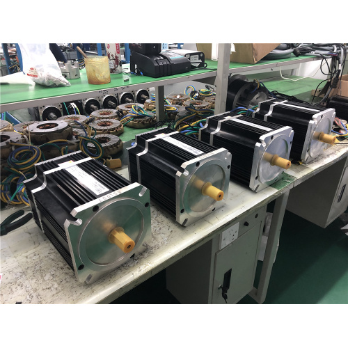 Motore DC a spazzole 60v 6kw con encoder