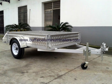 Aluminium box trailer