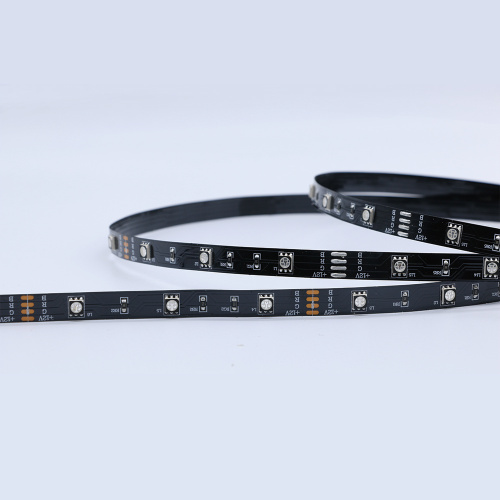 IP65 smd5050 30leds/m Black PCB led strip lighting