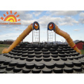 Double Custom Playground Tube Slide Equipment