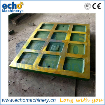 manganese steel jaw crusher parts Minyu MS-2416 jaw plates
