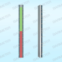 64 Seg 100mm Bar graph Indicator tircolor