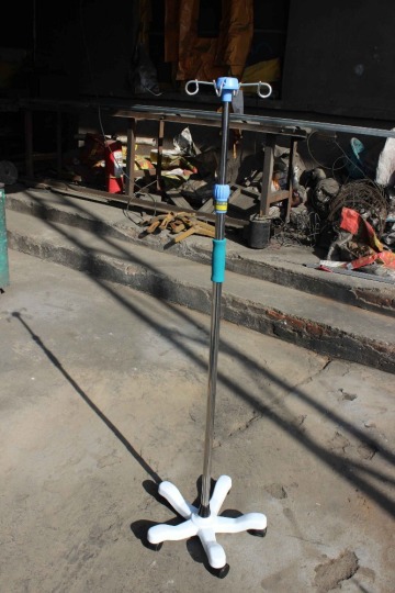 High quality Cast iron base IV rod