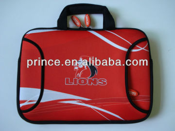 neoprene laptop sleeve with handle ,computer case