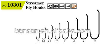 Streamer fly fishing hooks wholesale