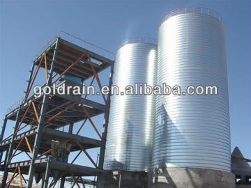 dry mortar production line material silo