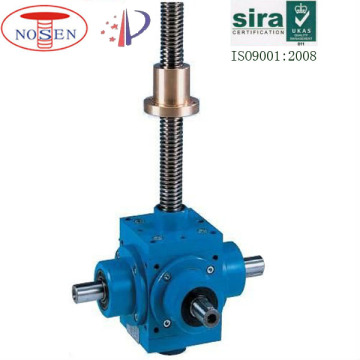 bevel gear lifting jack compact high lift screw jack