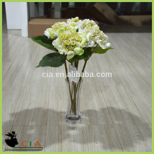 Plastic Silk Hydrangea Wedding Flower For Wedding And Wall Decoration