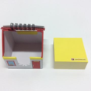 house shamp sticky note storage with calendar