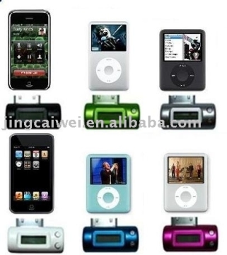 FM Transmitter for iPod Nano 3G/Classic/iPhone