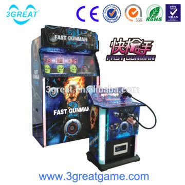 shooting bottles laser gun shooting game machine