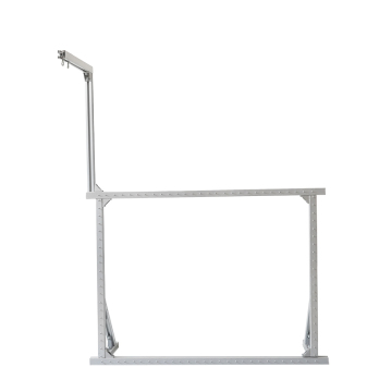 Professional Design Silver Rug 90x100cm Tufting Adjustable Frame